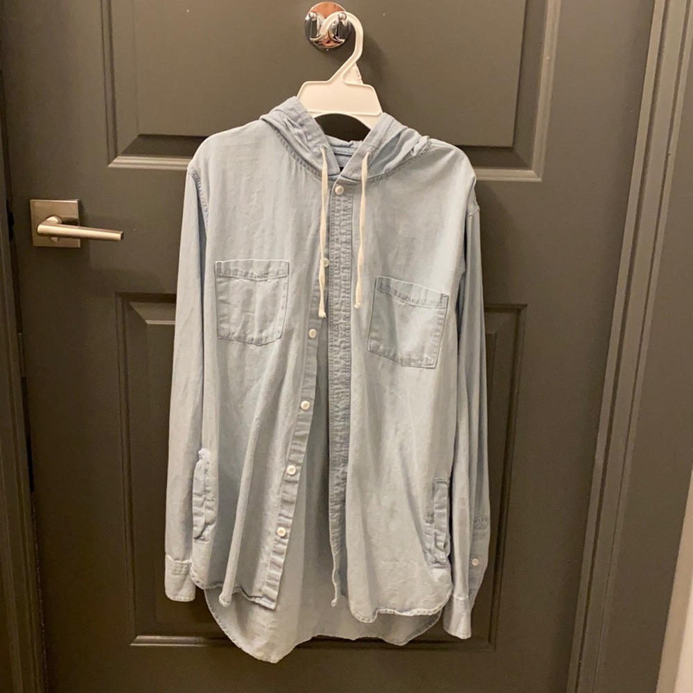 PacSun denim flannel